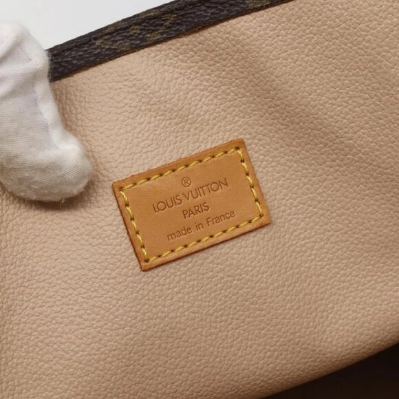 LOUIS VUITTON Monogram Sac Plat Hand Bag M51140 LV Auth 142750 - Picture 10 of 16